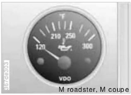 BMW M Coupe (1999) - Auxiliary instruments, M roadster, M coupe - 1