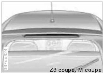 BMW M Coupe (1999) - Center (high-mount) brake lamp - M roadster - 1