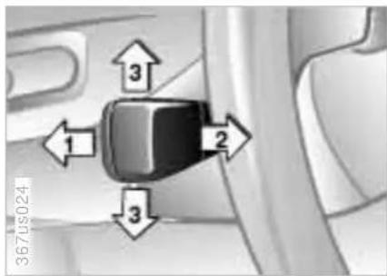 BMW M Coupe (1999) - Automatic transmission\* Turn signals/High beams - 2