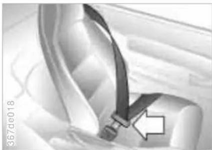 BMW M Coupe (1999) - Safety belts - 1