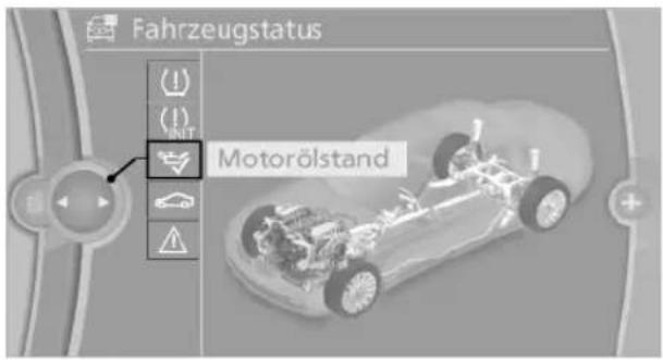 BMW 740Li (2008) - Ölstand anzeigen - 1