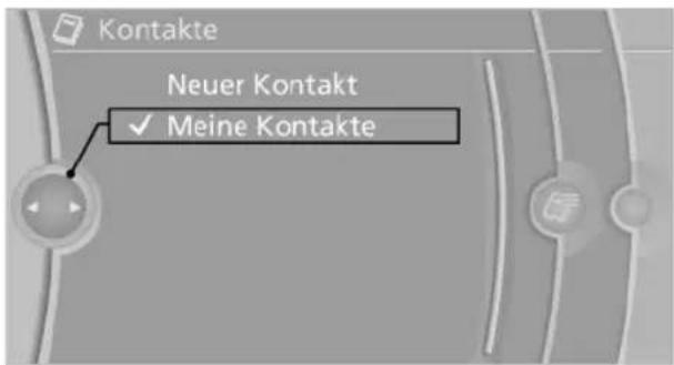 BMW 740Li (2008) - Kontakte anzeigen - 1