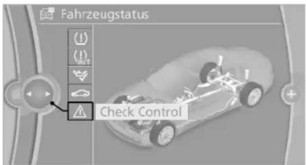 BMW 740Li (2008) - Gespeicherte Check-Control-Meldungen anzeigen - 1