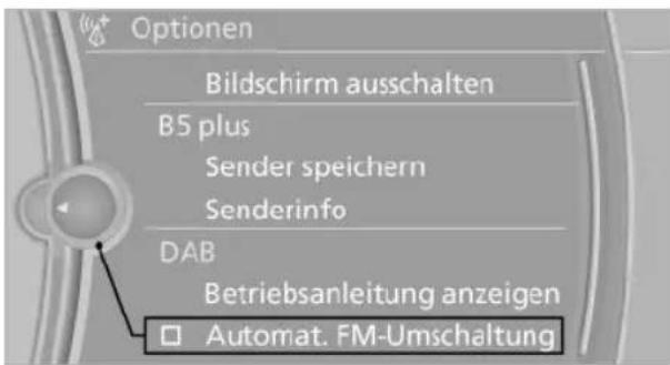 BMW 740Li (2008) - Senderverfolgung einschalten - 1