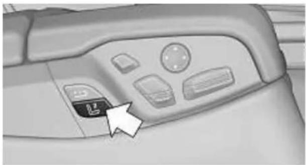 BMW 740Li (2008) - Beifahrersitz vom Fond aus einstellen - 1