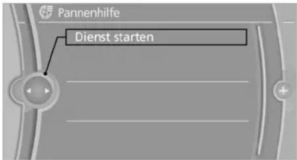 BMW 740Li (2008) - Ausstattung mit BMW Assist oder BMW TeleServices - 1