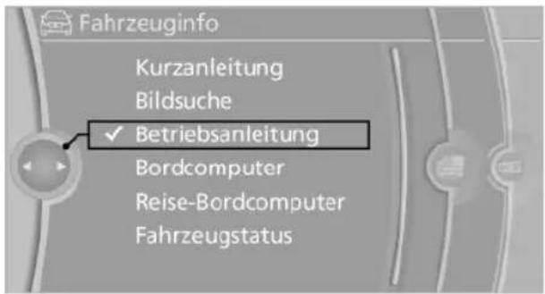 BMW 740Li (2008) - Wege zur Betriebsanleitung - 1