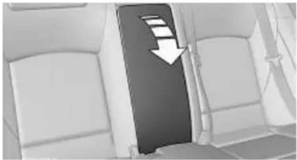 BMW 740Li (2008) - Hinter der Mittelarmlehne - 1