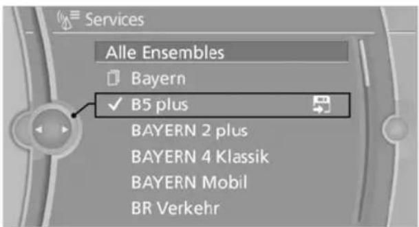 BMW 740Li (2008) - Sender speichern - 1