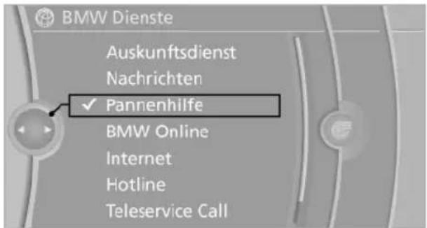 BMW 740Li (2008) - Ausstattung ohne BMW Assist oder BMW TeleServices - 1