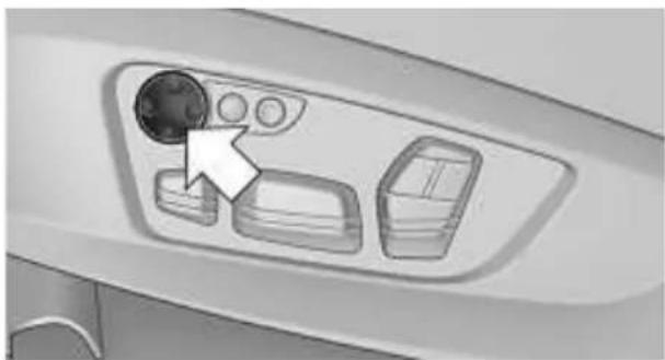 BMW 740Li (2008) - Oberschenkelauflage\* - 2