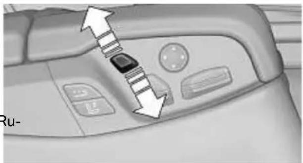 BMW 740Li (2008) - Elektrisch\*: Höhe einstellen - 1