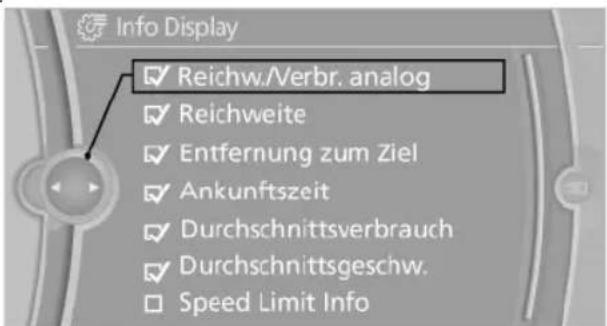 BMW 740Li (2008) - Momentanverbrauch anzeigen - 1