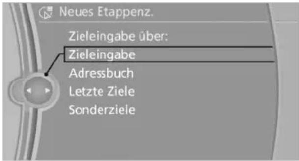 BMW 740Li (2008) - Hausnummer eingeben - 1