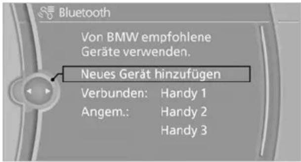 BMW 740Li (2008) - Verbinden und anmelden - 2