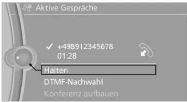 BMW 740Li (2008) - Eine zweites Gespräch aufbauen - 1