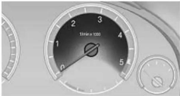 BMW 740Li (2008) - Drehzahlmesser - 1
