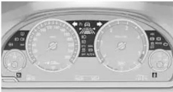 BMW 740Li (2008) - Kontroll- und Warnleuchten - 1