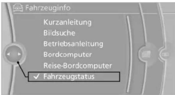 BMW 740Li (2008) - Detaillierte Informationen zum Servicebedarf - 1