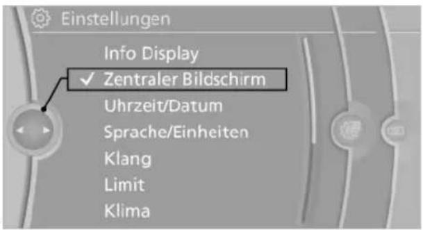 BMW 740Li (2008) - Anzeige am Control Display - 1