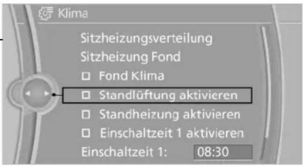 BMW 740Li (2008) - Funktionsvoraussetzung - 1