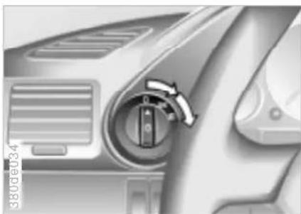 BMW 740iL (1999) - Stand-/Abblendlicht Armaturenbeleuchtung - 1