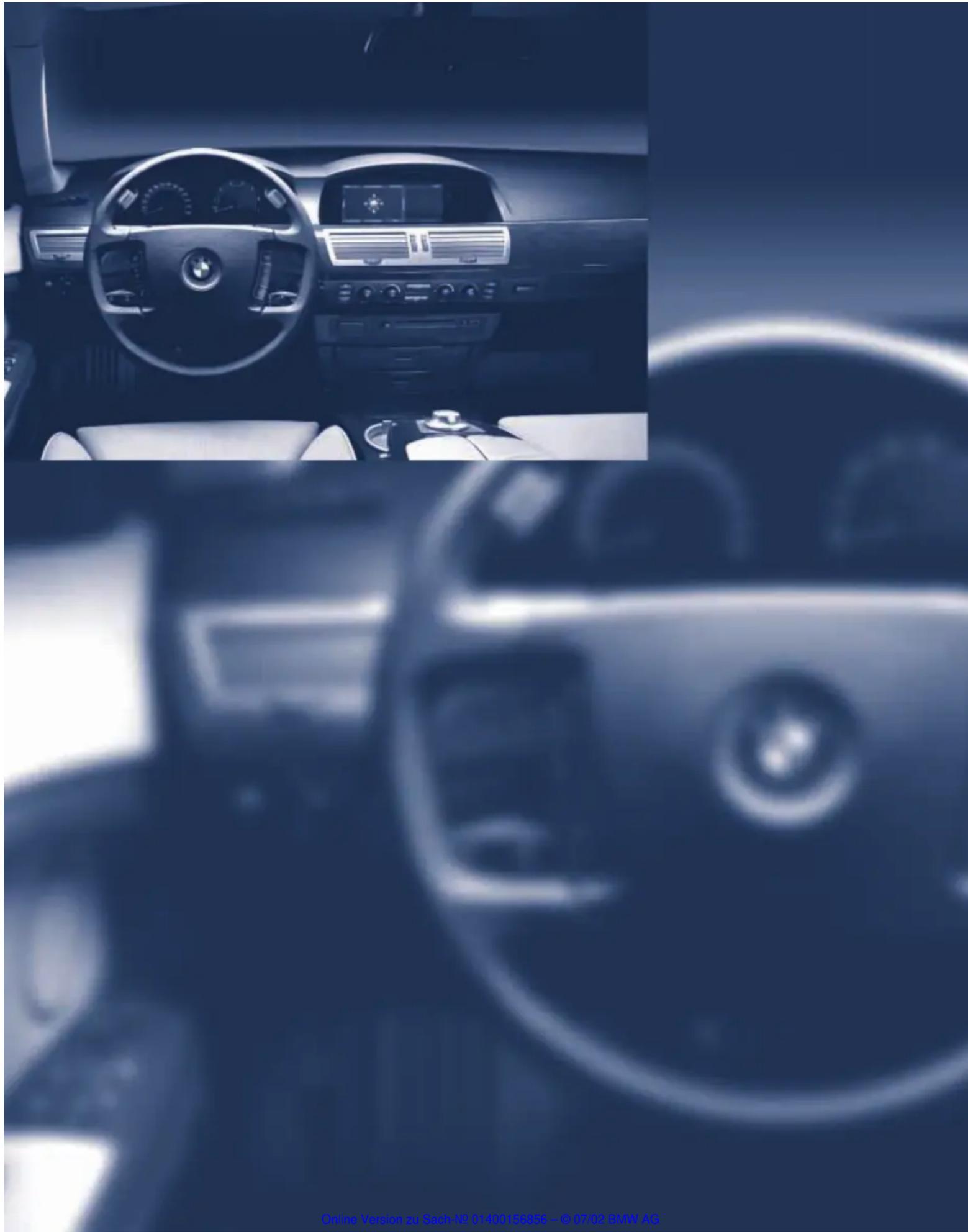 BMW 740d (2002) - Funktion Kommando - 1