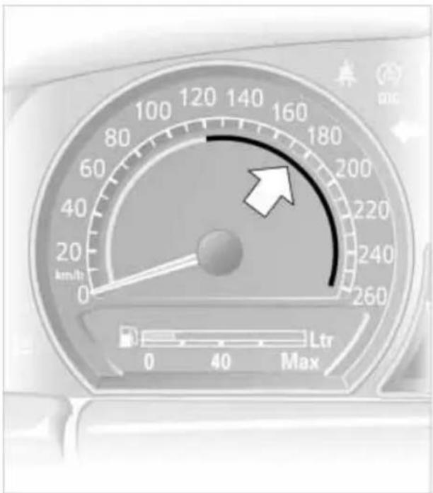 BMW 735i (2002) - Limit im Info Display - 1