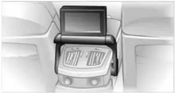 BMW 735i (2002) - Control Center im Fond\* - 1
