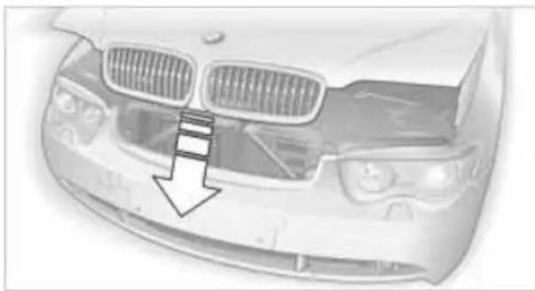 BMW 735i (2002) - Motorhaube - 3