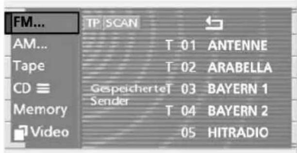 BMW 735i (2002) - Wellenbereich wählen - 1
