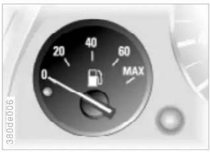 BMW 735iL (1999) - Kraftstoffanzeige Kühlmittelthermometer - 1