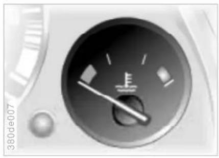 BMW 725tds (1999) - Kraftstoffanzeige Kühlmittelthermometer - 2