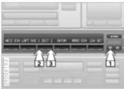 BMW 728iL (1999) - Digitaluhr, Funkuhr\* - 1