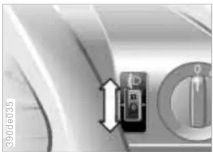 BMW 525TDS (1997) - Leuchtweitenregulierung\* Fernlicht/Parklicht - 1