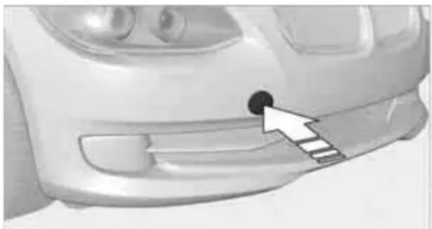 BMW 328i xDrive (2010) - Access to screw thread - 1