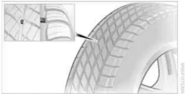 BMW 328i xDrive (2010) - Minimum tread depth - 1