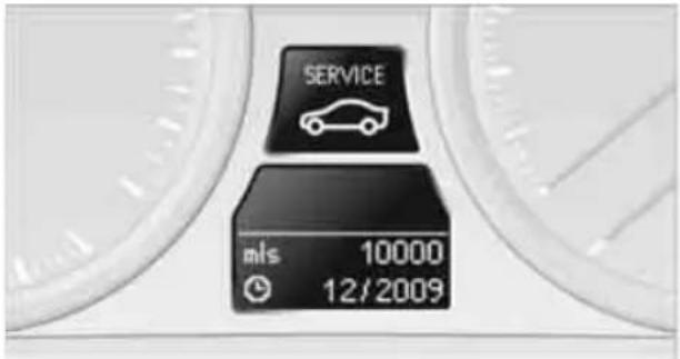 BMW 328i xDrive (2010) - Service requirements - 1