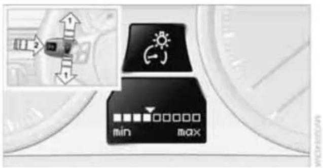 BMW 328i xDrive (2010) - Instrument lighting - 2