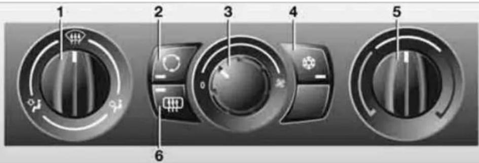 BMW 328i xDrive (2010) - Air conditioner - 1