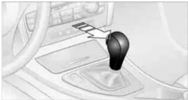 BMW 328i xDrive (2010) - Changing selector lever positions - 2