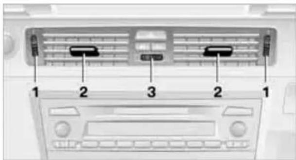 BMW 328i xDrive (2010) - Ventilation - 1