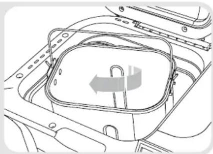 MORPHY RICHARDS 48324 - Replace the Baking Pan - 1