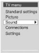 LOEWE Planus 4663 Z - Adjusting the sound - 4