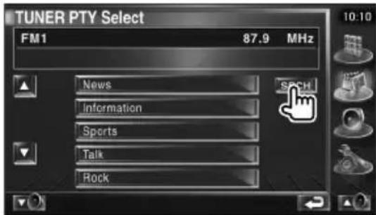 TUNER PTY Select FM1 87.9 MHz News Information Sports Talk Rock