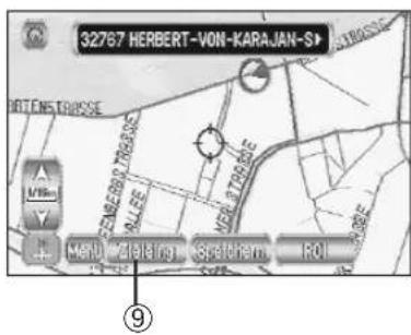 KENWOOD KNA-DV2200 - Bildschirm-Darstellungen vor dem Festlegen der Route - 2