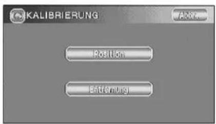 KALIBRIERUNG Position Entwicklung