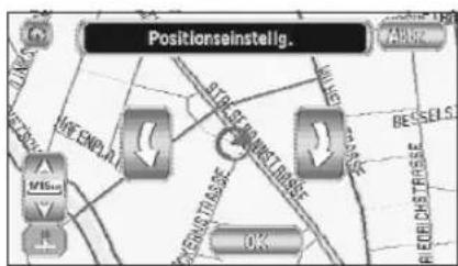Positionseinstellig. ABSOR MISER VELENCPLA STRALMENTTRASS BESELLS REDECHSTROSSE OK