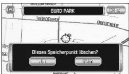 EURO PARK JURDENUEF JURDENUEF Diesen Speicherpunkt löschen? Ja Rein