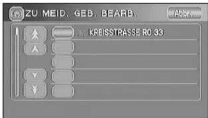 ZU MEID, GEB, BEARB. Abbr... KREISSTRASSE RO 33